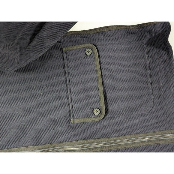 Club Monaco Men's Medium Navy Jacket with Black Trim - Picture 5 of 9